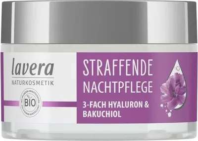 Produktbild von LAVERA Straffende Nachtcreme mit Hyaluronsäure und Bakuchiol