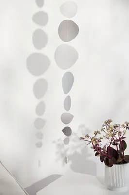 Produktbild von Papierkette "Steinland" L 97 cm
