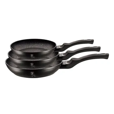 Immagine prodotto di Berlinger Haus set di pentole in granito Black Silver 8820