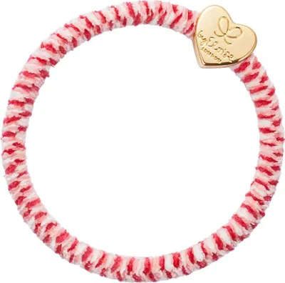 Produktbild von By Eloise London Velvet Gold Heart Raspberry Ripple