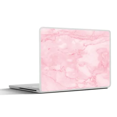 Produktbild von MuchoWow® Laptop Aufkleber Sticker Cover Marmor - Rosa - Textur - Schick 30x21 cm - Sticker für Laptop - Selbstklebend