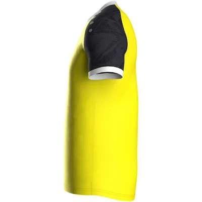 Produktbild von Jako Iconic Trikot Kurzarm Kinder - Soft Yellow / Schwarz