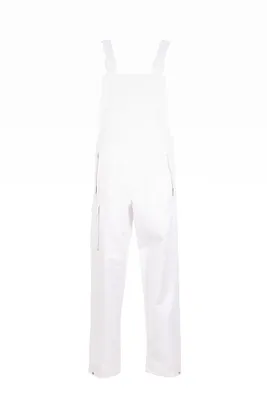 Produktbild von Größe 62 Damen Planam Food Herren Latzhose reinweiß Modell 5340