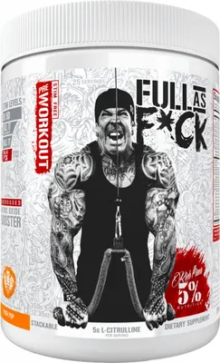 Produktbild von Rich Piana 5% Nutrition | Full As F*ck | Stimulant Free Pre-Workout Pump Push Pop