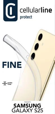 Immagine prodotto di Cellularline Fine Cover Galaxy S25