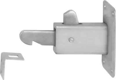 Produktbild von Intersteel Türfeststeller Wandplatte Edelstahl gebürstet