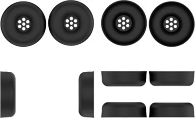 Image de INF Coussinets de remplacement en silicone pour JBL Tune 520BT - Paire Le noir