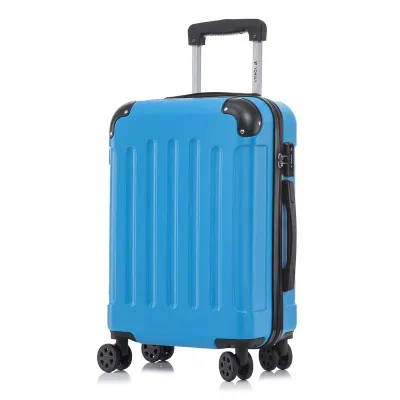 Produktbild von yonsly Premium Reisekoffer TSA-Schloss,YKK-Reißverschluss Hartschalen-Koffer Trolley Kabinenkoffer Rollkoffer Suitcase Handgepäck (Blau, L)