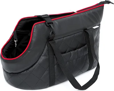 Zdjęcie produktu dla Torba transportowa dla psów -20x42x22 cm- miękko wyściełana, nadająca się do prania, z uchwytem do przenoszenia