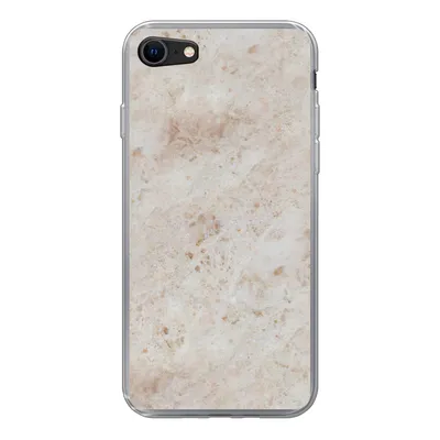 Produktbild von MuchoWow® Handyhülle Schutzhülle Hülle für iPhone 8 Marmor - Muster - Braun Silikon Softcase Handy Hülle - Schutzhaube