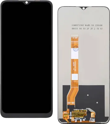Produktbild von Clappio, LCD-Display + Touchscreen Displayeinheit Ersatzteil für Realme C35, Schwarz