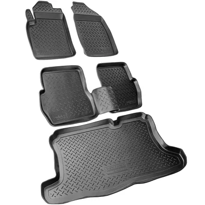 Produktbild von Fußmatten & Kofferraumwanne Set passend für  Ford Fusion | BJ 2002 - 2012