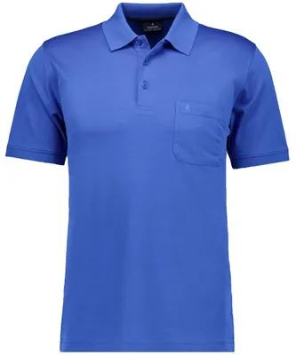 Produktbild von Polo button short sleeve 736 ROYAL BLAU Größe M