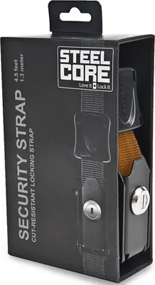 Obrázok produktu pre Bezpečnostný pás Kriega so oceľovým jadrom, oranžový, univerzálna veľkosť