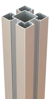Produktbild von OSMO Aluminiumpfosten Typ B Aluminium 2500 mm