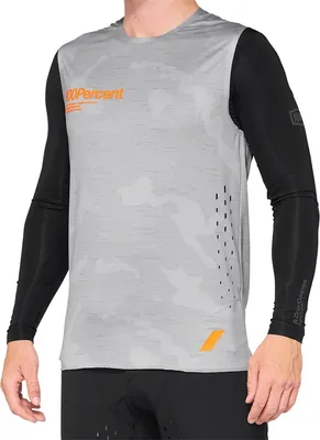 Produktbild von 100% Herren Jersey R-Core , Camo - Grau, S