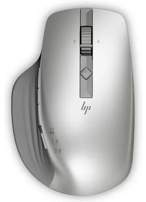 Produktbild von HP 930 Creator Wireless-Maus, rechts, Bluetooth, 3000 DPI, Silber