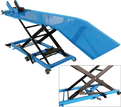 Produktbild von GÜDE GMR560 Motorrad Montagerampe Rampe Montage Werkstattrampe 560kg Tragkraft