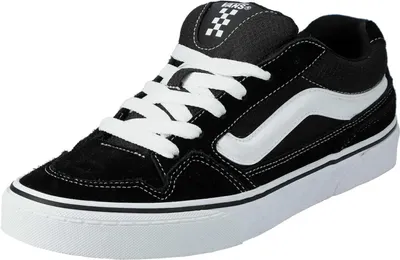 Produktbild von VANS Herren Caldrone Sneaker Lifestyle Turnschuhe VN0A5JM2BA2 Schwarz Weiß, Schuhgröße:38.5 EU