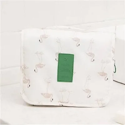 Produktbild von ECARLA Faltbare Kosmetiktasche Flamingos KS25FLAM