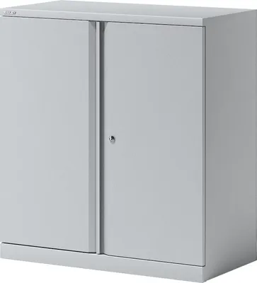 Produktbild von BISLEY Flügeltürenschrank Essentials Maße: 91,4 x 100 x 47 cm (B x H x T) Anzahl der Fachböden: 1 Fachboden Werkstoff: Stahl