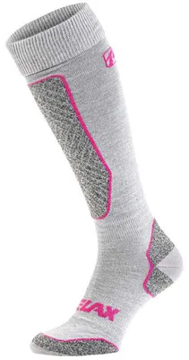 Obrázok produktu pre Lyžiarske ponožky Relax Alpine, šedá/ružová, veľkosť S (35–38 EU) RSO31A/S