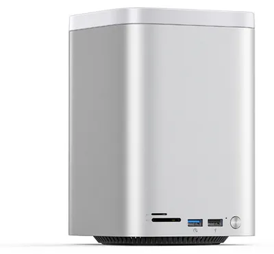 Image de Station d'accueil Orico MiniTower HDD jusqu'à 56 To Argent