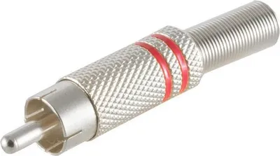 Produktbild von shiverpeaks BS52000-R Drahtverbinder RCA Edelstahl (BS52000-R)