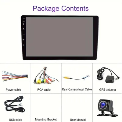 Obrázok produktu pre Autorádio – Multimediálny systém – Android prehrávač – Autorádio dvojitého formátu – Autonavigácia GPS