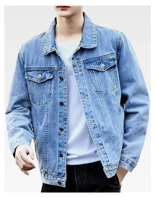 Produktbild von Jeansjacke Herren Cargojacke Oversized Übergangsjacke Denim Freizeitjacke Vintage Arbeitsjacke Street Style Oberbekleidung Winter Cordjacke