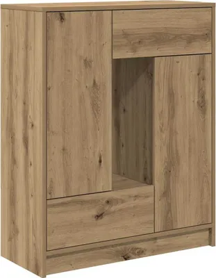 Obrázek produktu pro Příborník se zásuvkami a dvířky dub artisan 73x31x90 cm