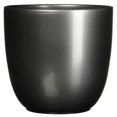 Produktbild von Mica Decorations Blumentopf - grau - Keramik - 17 x 16 cm