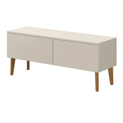 Produktbild von Moderner skandinavischer RTV-Schrank BERGEN 120 2D Kommode, fliederfarbener Kaschmir