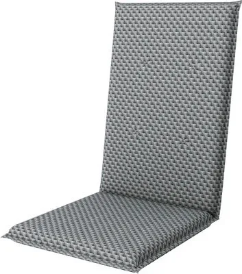 Produktbild von Stuhlauflage 119 x 48 x 6 cm 50 % Baumwolle, 50 % Polyester grau