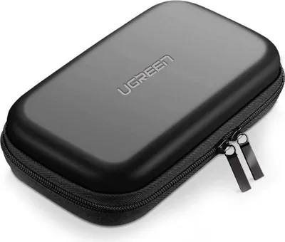 Image de UGREEN LP128 Mallette de transport noire (L) pour disques externes