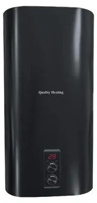 Immagine prodotto di Scaldabagno elettrico da 80 litri - Resistenza da 2000W - Colore nero - Adatto per bagno e cucina