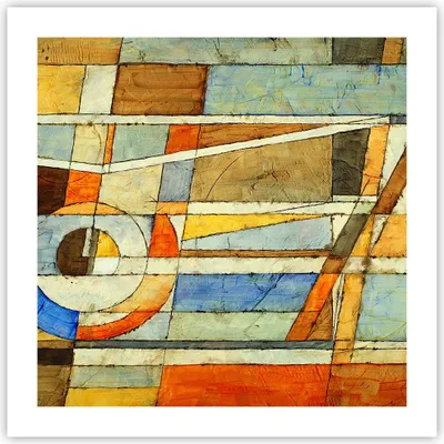 Produktbild von Poster - Poster ohne Rahmen - Abstraktion modern - 50x50 cm - Wand Bild - Wanddeko - Wandbilder - Kunstposter - Wandposter - Bilder - Kunstdruck - Wanddekoration - Wandbild - P2XAC50x50-3611