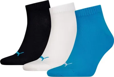 Produktbild von Puma QUARTER PLAIN (3 PAARE) BLAU 43-46
