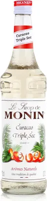 Produktbild von Monin Sirup Curacao Triple Sec 700ml - Cocktails Milchshakes (1er Pack)