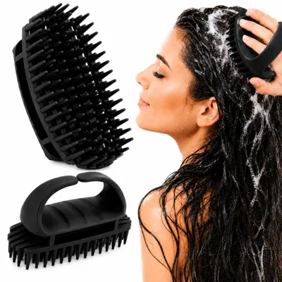 Immagine prodotto di Spazzola massaggiante esfoliante per cuoio capelluto e crescita capelli FOAMANIZER