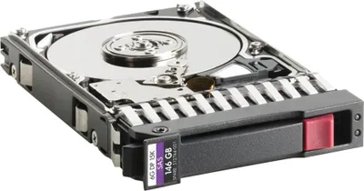 Produktbild von HPE Dual Port Enterprise - Festplatte - 146 GB - Hot-swap - 2,5" SFF (6,4 cm SFF)