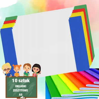 Produktbild von Biurfol Schulhefthüllen A5 Schutzhüllen 10 Stück