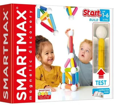 Image de SMART Toys SmartMax Start Plus 23 pièces - Jeu magnétique SMX309