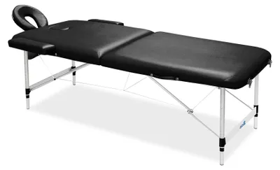 Obrázok produktu pre Aga Hliníková masážna lehátka MR7150 Čierna