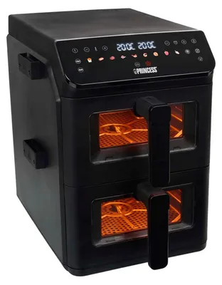 Obrázok produktu pre Princess 182490 Double Stack Airfryer 2x5.6L Sort