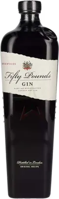 Obrázek produktu pro Fifty Pounds Dry Gin, 43,5 %, objem 0,70 litru.