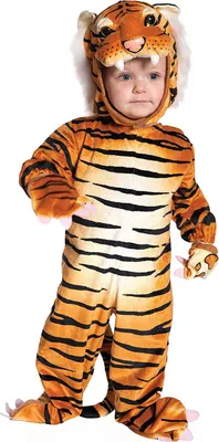 Produktbild von Klein-Kinder Tiger Kostüm / Größe: 80-86