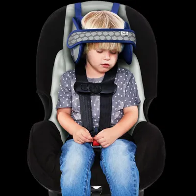 Produktbild von NapUp Kopfstütze für Kinder im Auto | Einschlafhilfe Kindersitz | Dunkelblau