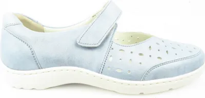 Produktbild von Waldläufer Henni BRONX sky H Spangenballerina Blau