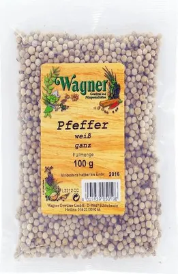 Produktbild von Pfeffer weiß ganz